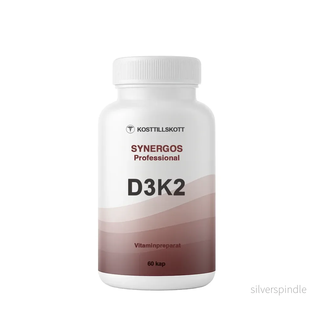 D3+K2, 10,000 IE, 60 kapslar