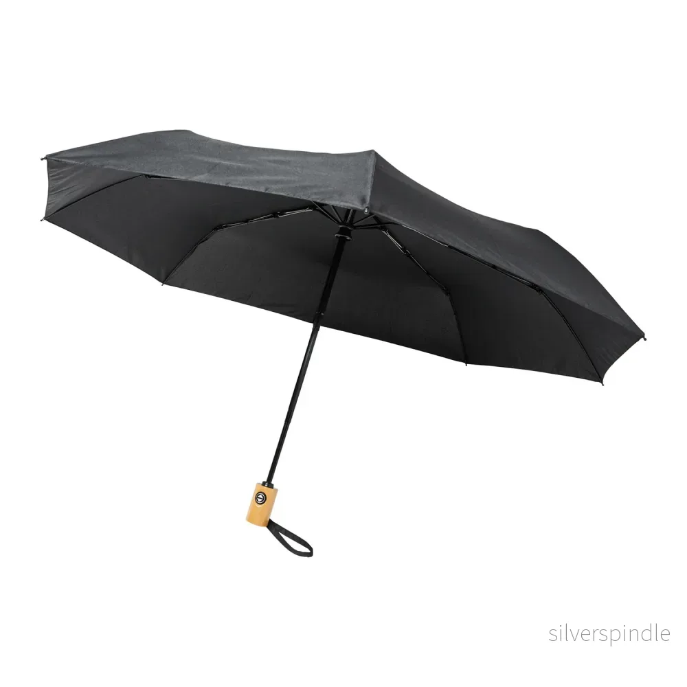 Bo 21" hopfällbart automatiskt paraply i återvunnen PET - Bild 3