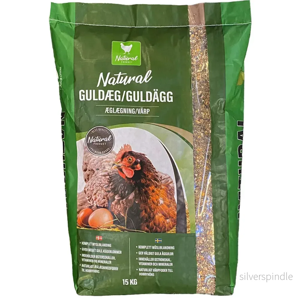 Hönsfoder Natural Guldägg 15 kg Hönsfoder Natural Guldägg 15 kg