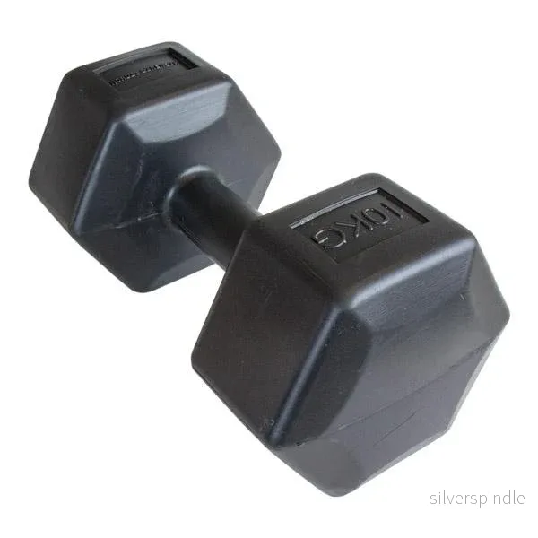 Hantel i plast (prisvärd) 10kg - Bild 2