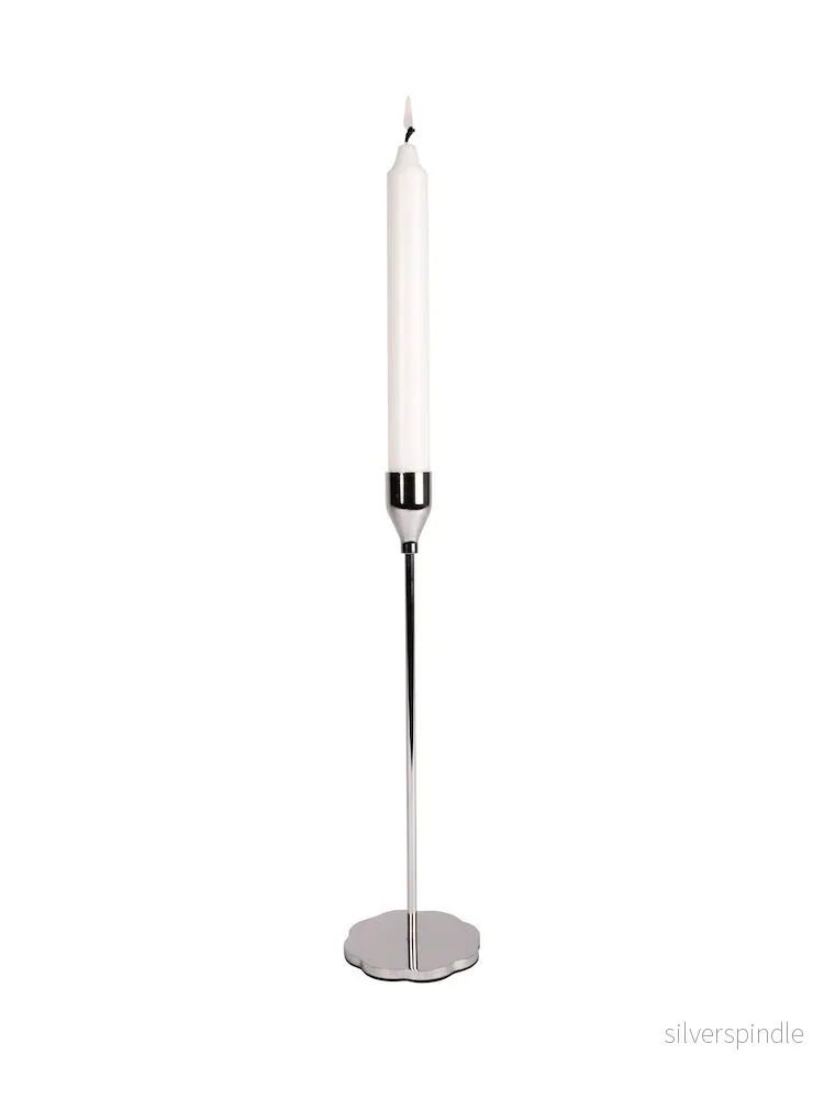 Siri silver ljusstake L