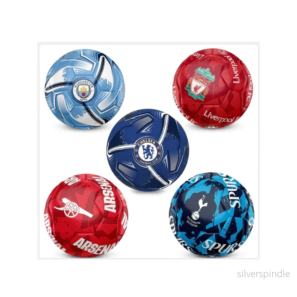 Officiell Premier League Fotboll – Klubb motiv – 5pack Officiell Premier League Fotboll – Klubb motiv – 5pack