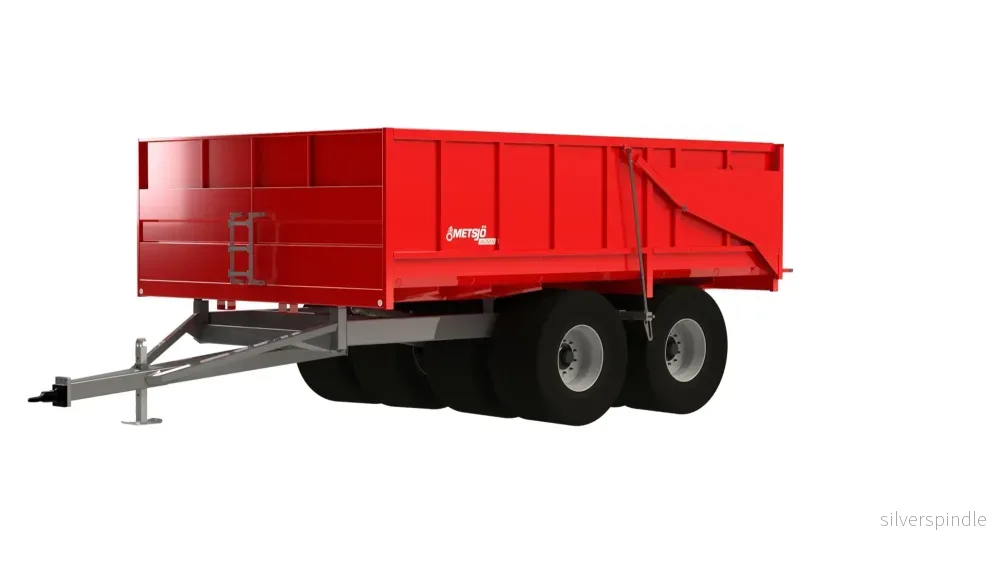 Torvvagn 8 hjul L6000 H1500 B3900 35kbm 800/45×26,5