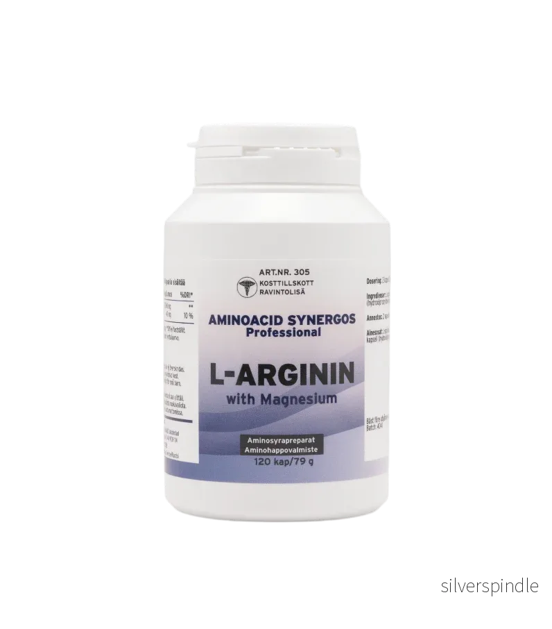 L-Arginin, 120 kapslar L-Arginin, 120 kapslar