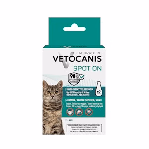 Anti-parasit Spot on Katt Vetocanis 2×1,2ml Anti-parasit Spot on Katt Vetocanis 2×1,2ml