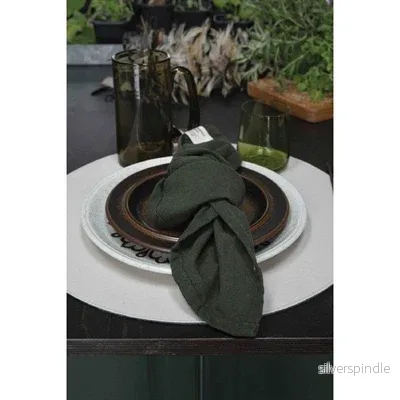 Vide grön servett 45x45cm - Bild 2