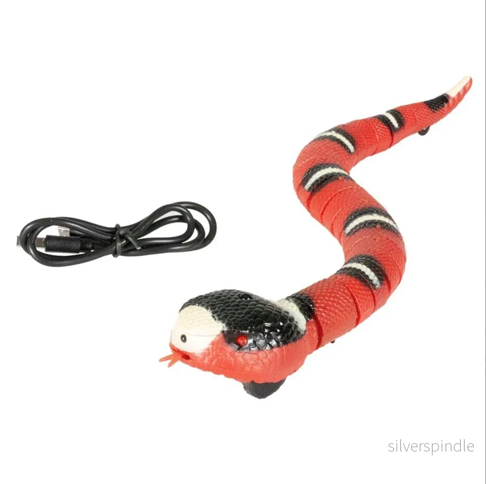 Kattleksak Moving snake USB 38cm - Bild 2