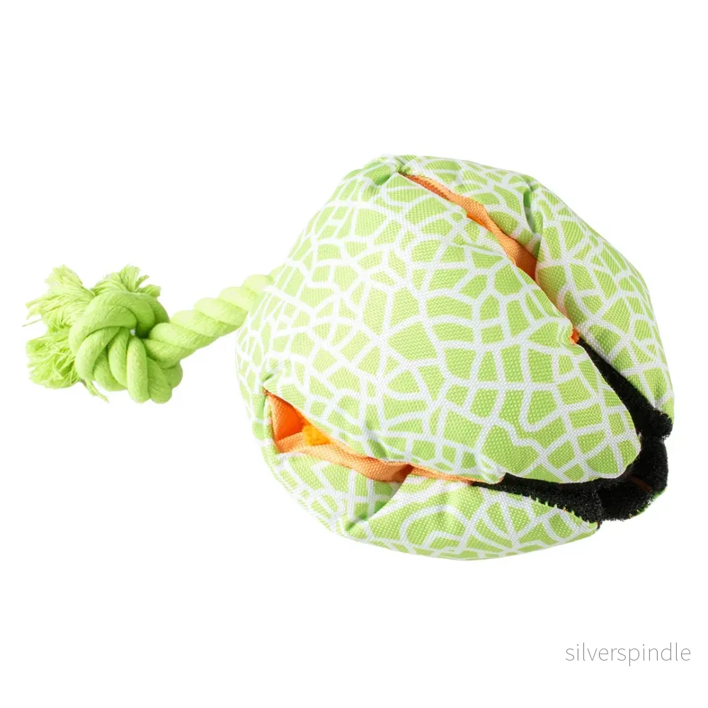 Snack toy melon Green/orange 37x37x26cm Snack toy melon Green/orange 37x37x26cm