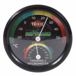 Thermo-/hygrometer, analog, ø 7.5 cm