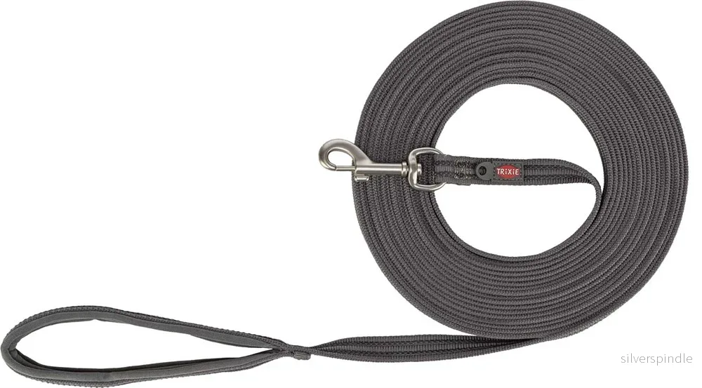 Fusion Spårlina gummerad, M-XL: 5 m/17 mm, grafit