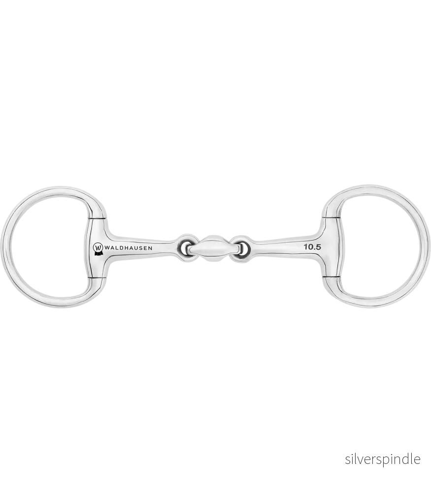 Waldhausen Pony Eggbutt Bettring dubbelböjd 14mm