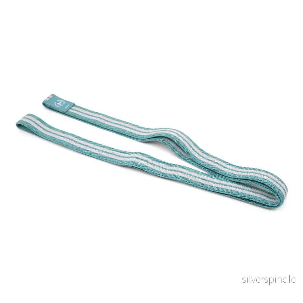 Strength band i bomull/elastan - Medium & Ljusgrön (10-18 kg) - Bild 3