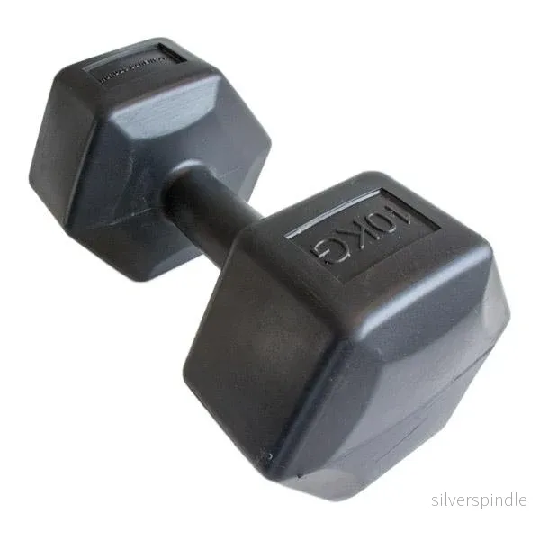Hantel i plast (prisvärd) 10kg
