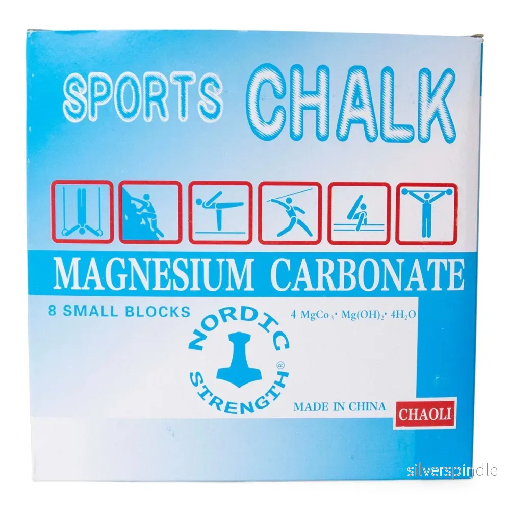 Sports kalk till fitness - Magnesium carbonat (8 block) - Bild 2