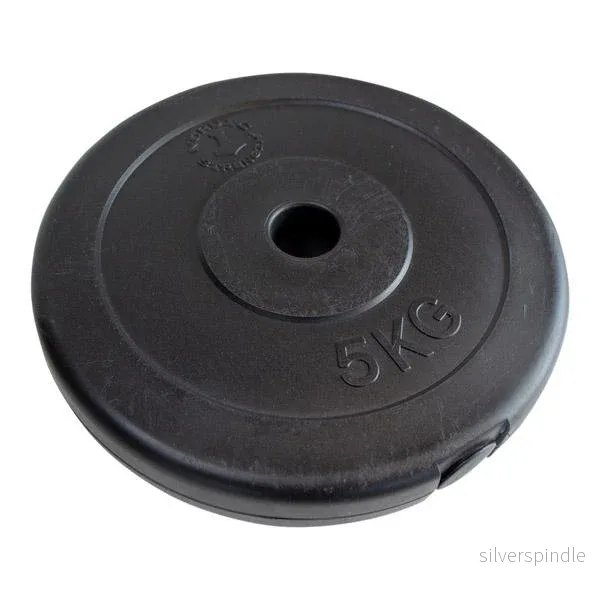 Viktskiva i hård plast 5 kg (30 mm) - Bild 3