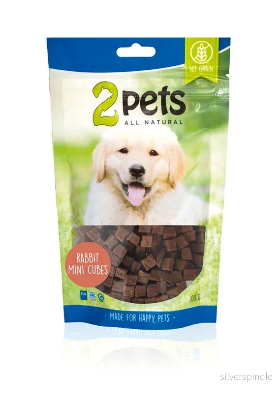 2pets Dogsnack Rabbit MiniCubes, 100 g 2pets Dogsnack Rabbit MiniCubes, 100 g