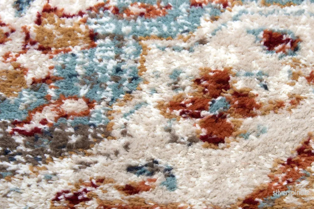 Strozzi beige/blå/flerfärgad - Bild 3