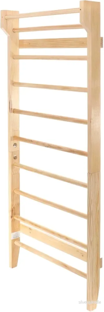 Lackerad ribbstol i trä - Nordic Strength - Bild 3