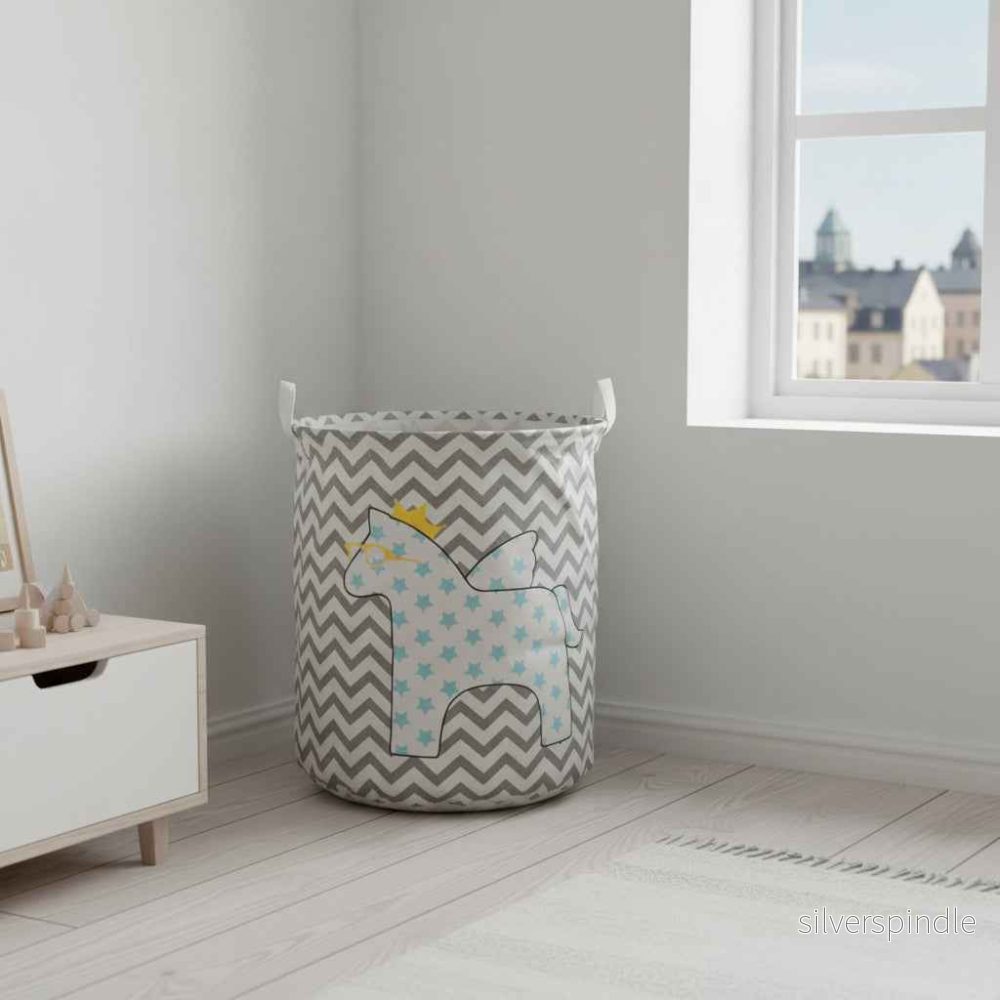 Laundry basket ENHÖRNINGEN – Playful storage for the children's room (Several variants) - Bild 3