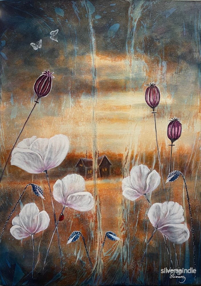 White poppies White poppies