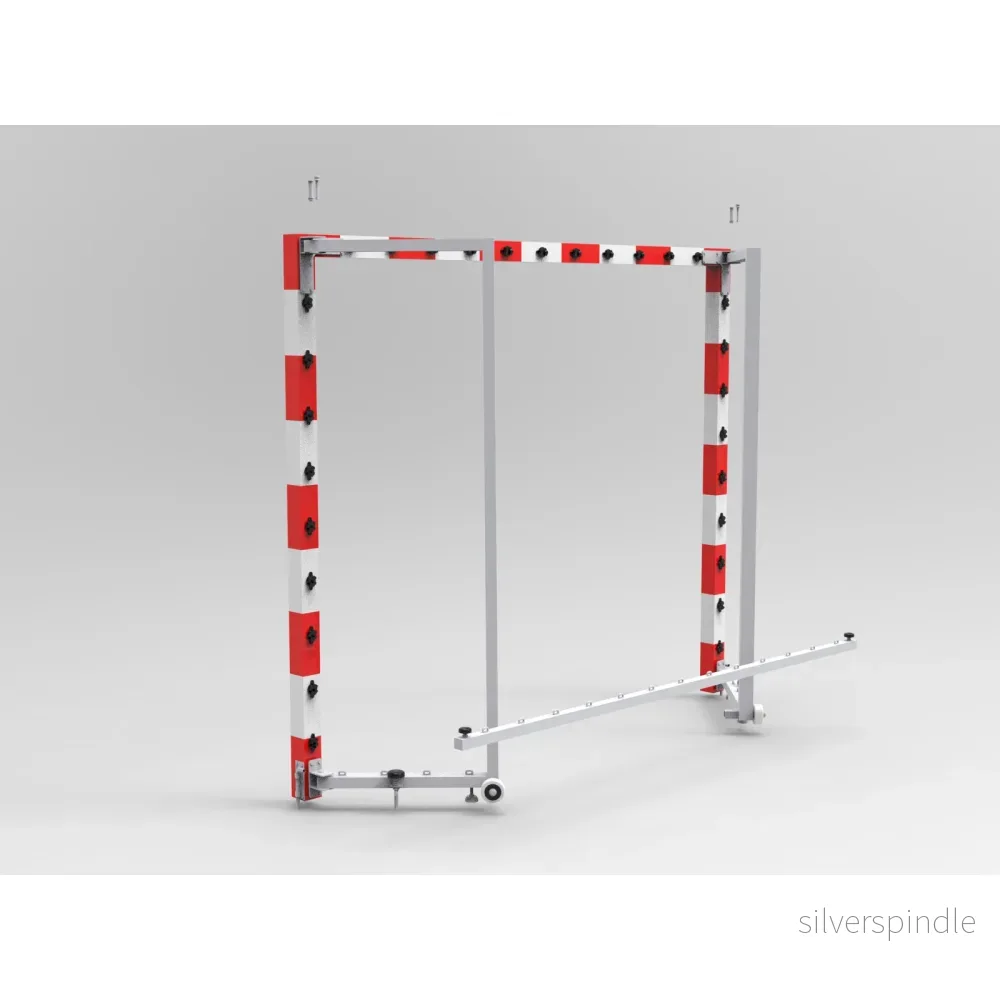 Handbollsmål Nordic Mini 200 × 170 cm – Fristående med Träram - Bild 2