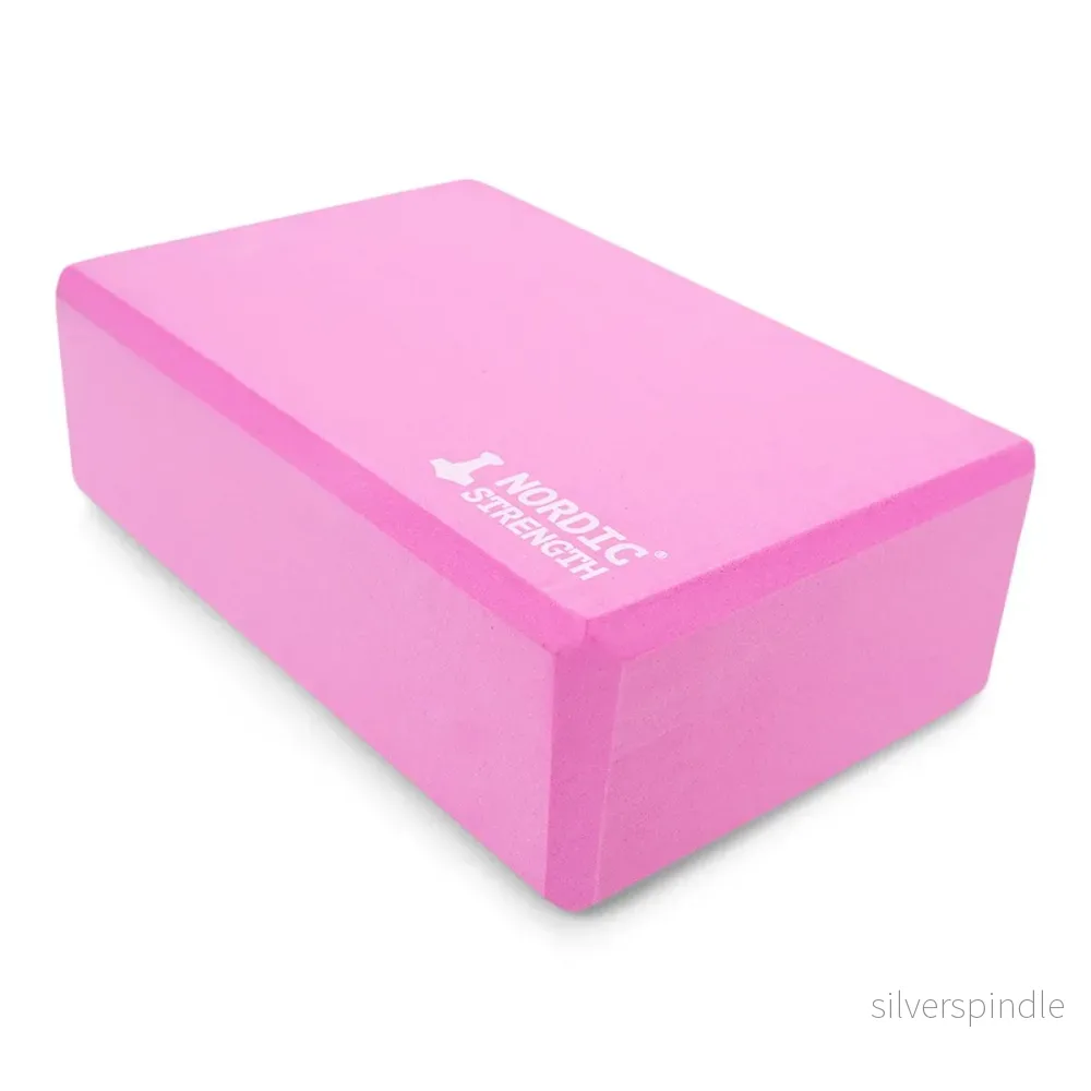 Yoga block rosa - Nordic Strength - Bild 3