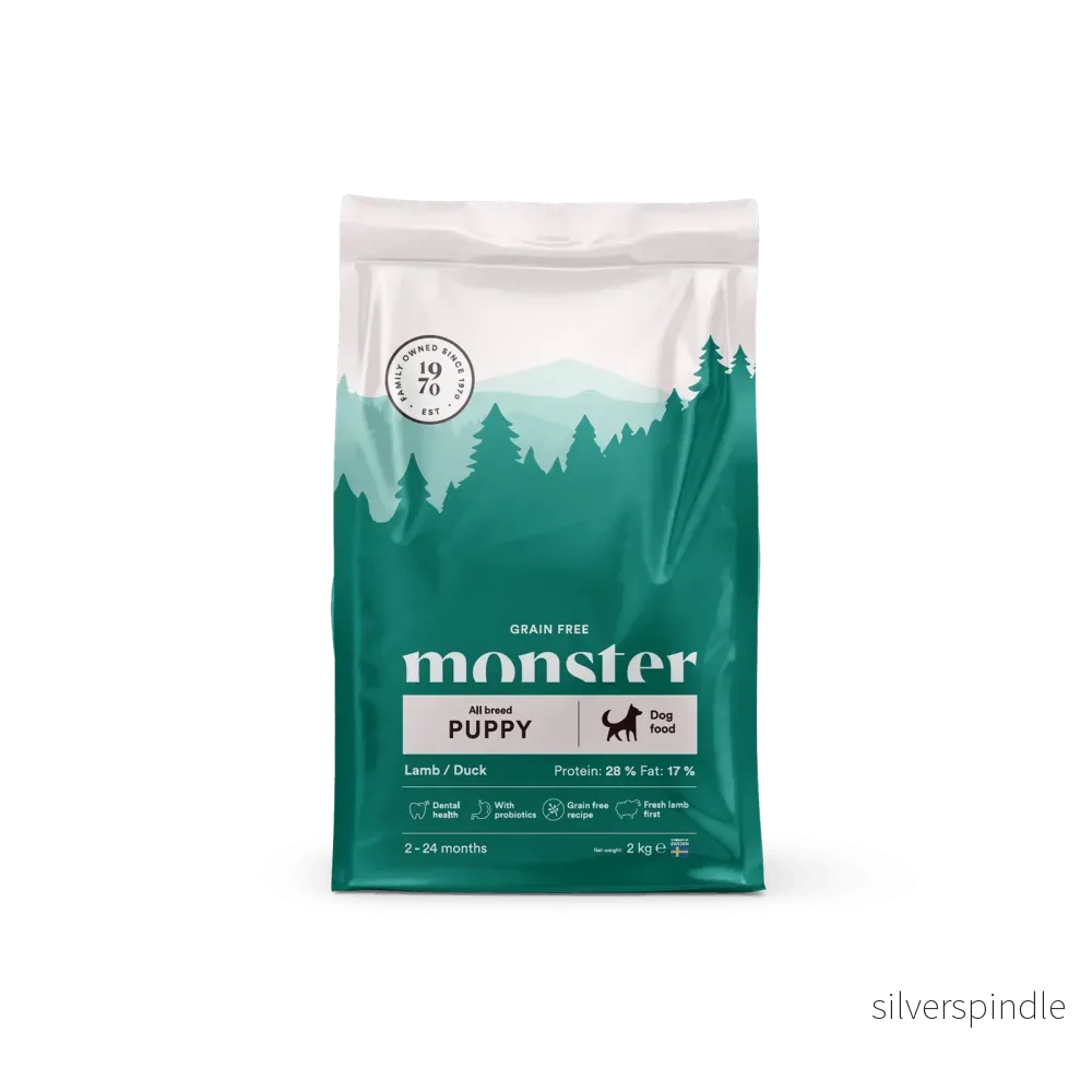 Monster Hund GF Puppy S/M Lamb/ duck 2 kg