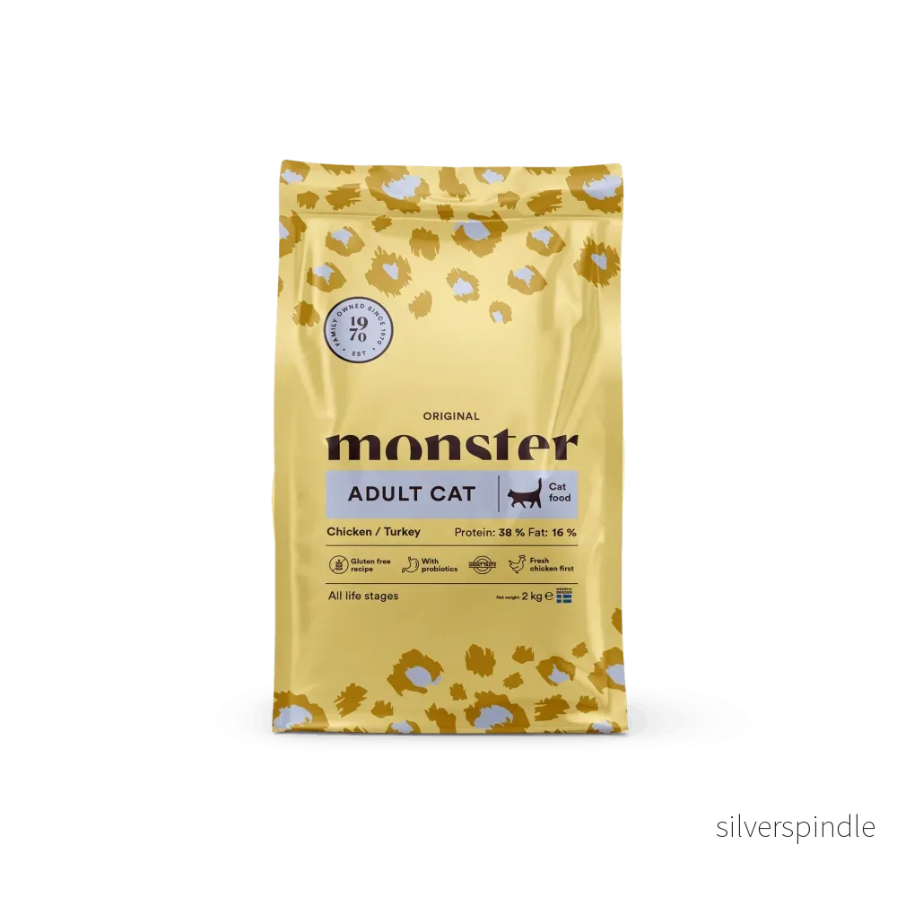Monster Cat Original Adult Chicken/Turkey 400 g