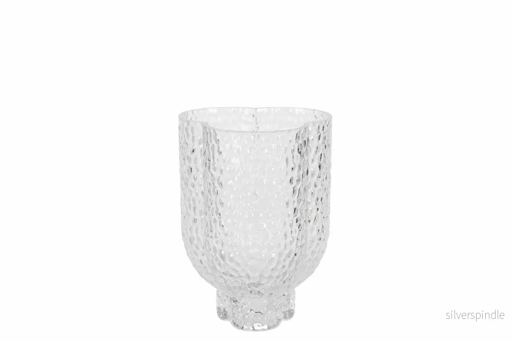 Vas mönstrat glas S