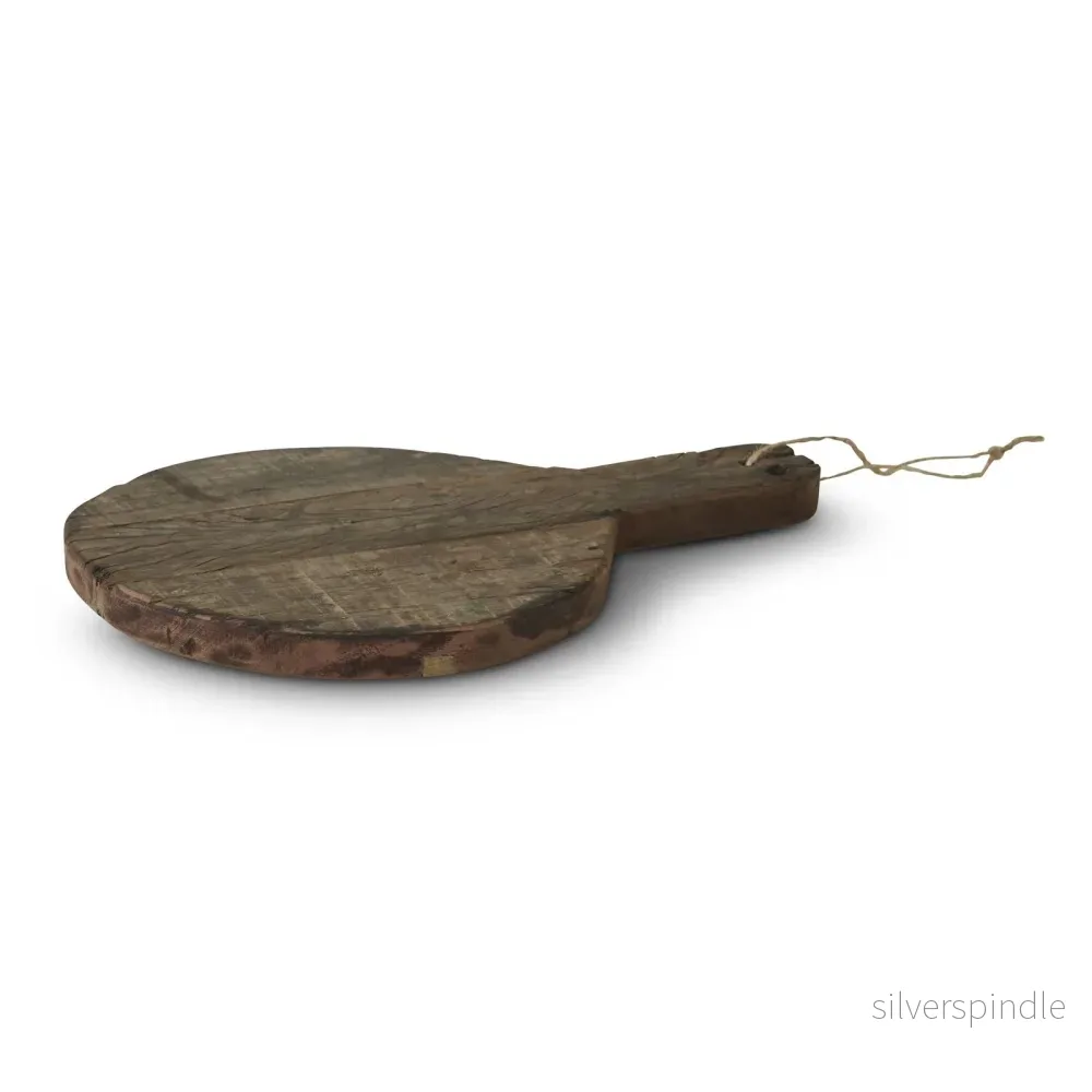 Wooden round board dekorationsbräda S