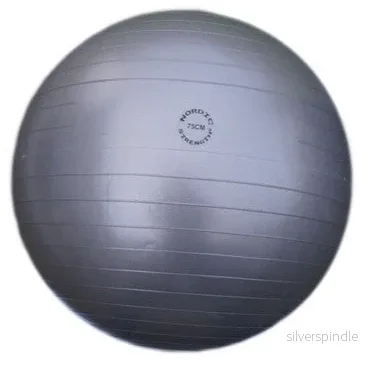 Träningsboll 75 cm (Grå) - Nordic Strength