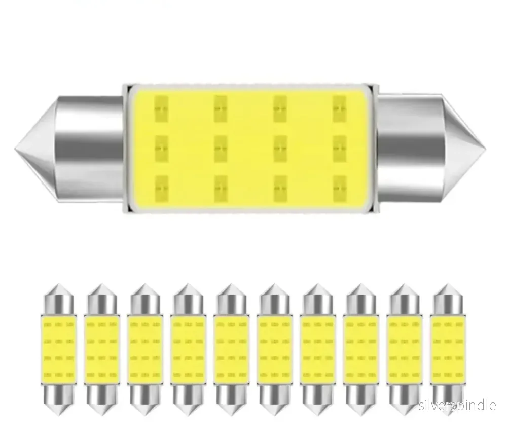 C10W C5W LED COB 36mm / 41/42mm 12V Vita LED-lampor för Fordon C10W C5W LED COB 36mm / 41/42mm 12V Vita LED-lampor för Fordon