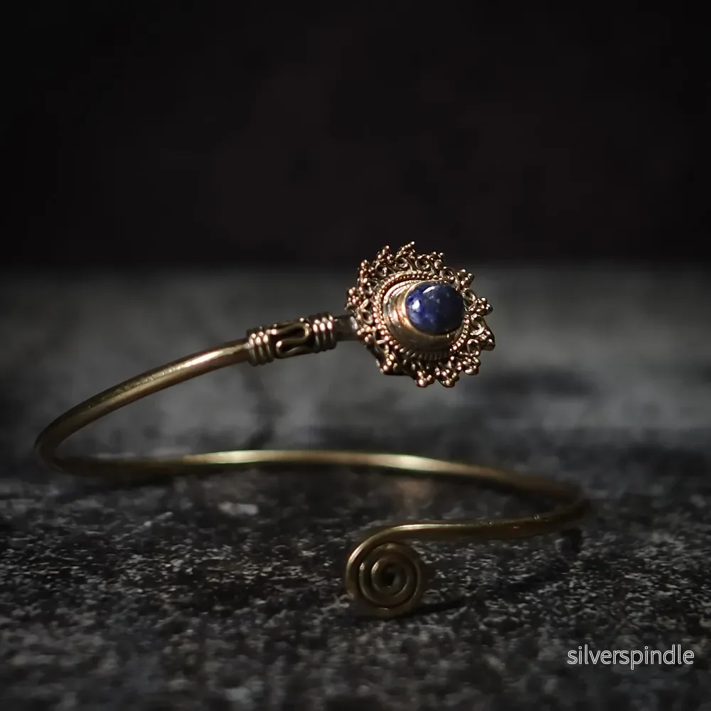 Armband Oval, med halvädelsten - Bild 3