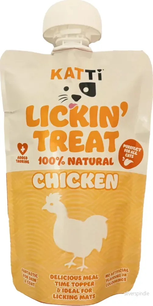 Katti Lickin Treat krämig godbit(kyckling) 75g