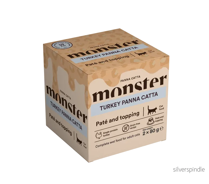 Monster Katt Panna Catta Turkey 2-pack 80 g