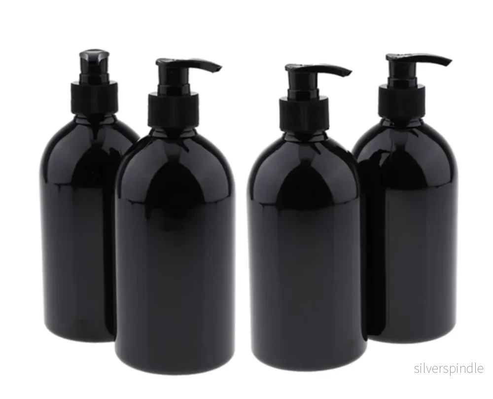 Pumppupullo 500ml, musta Pumppupullo 500ml, musta