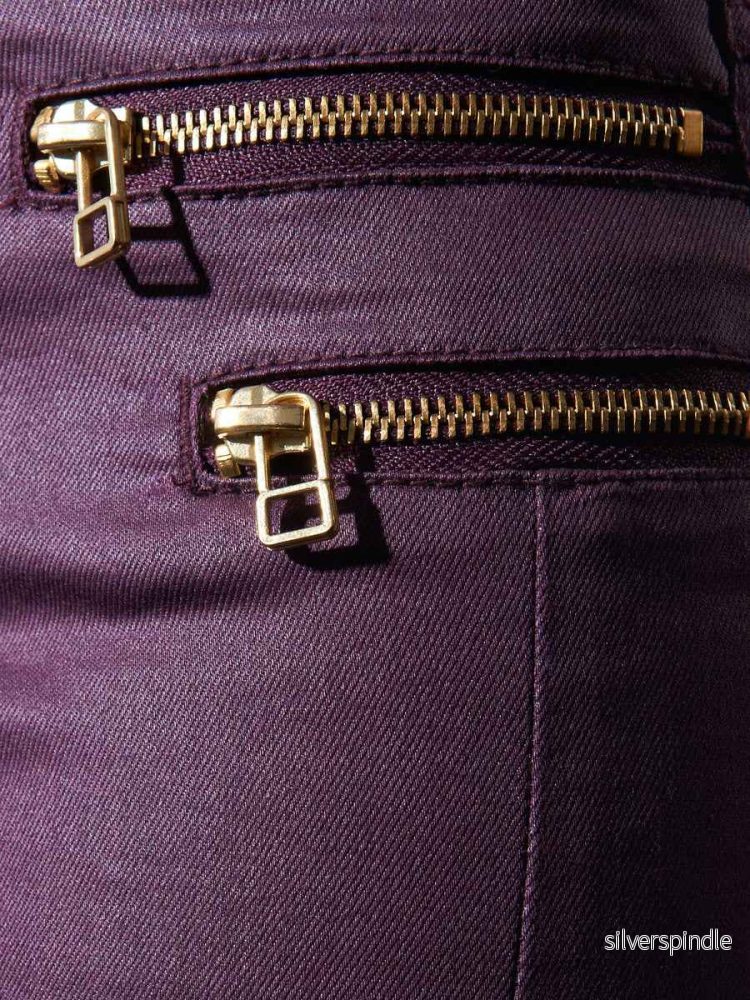 OLIVIA ZIP COATED PANT - Bild 3