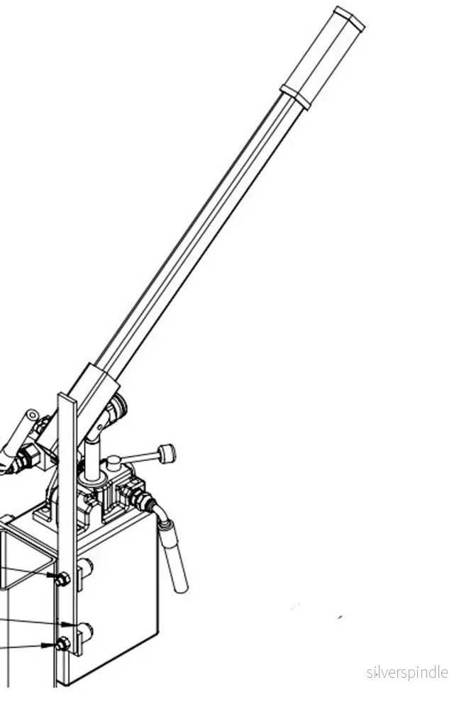 Handpump HD kompl. 2L DV 610mm PAM-TDS 12 cm3