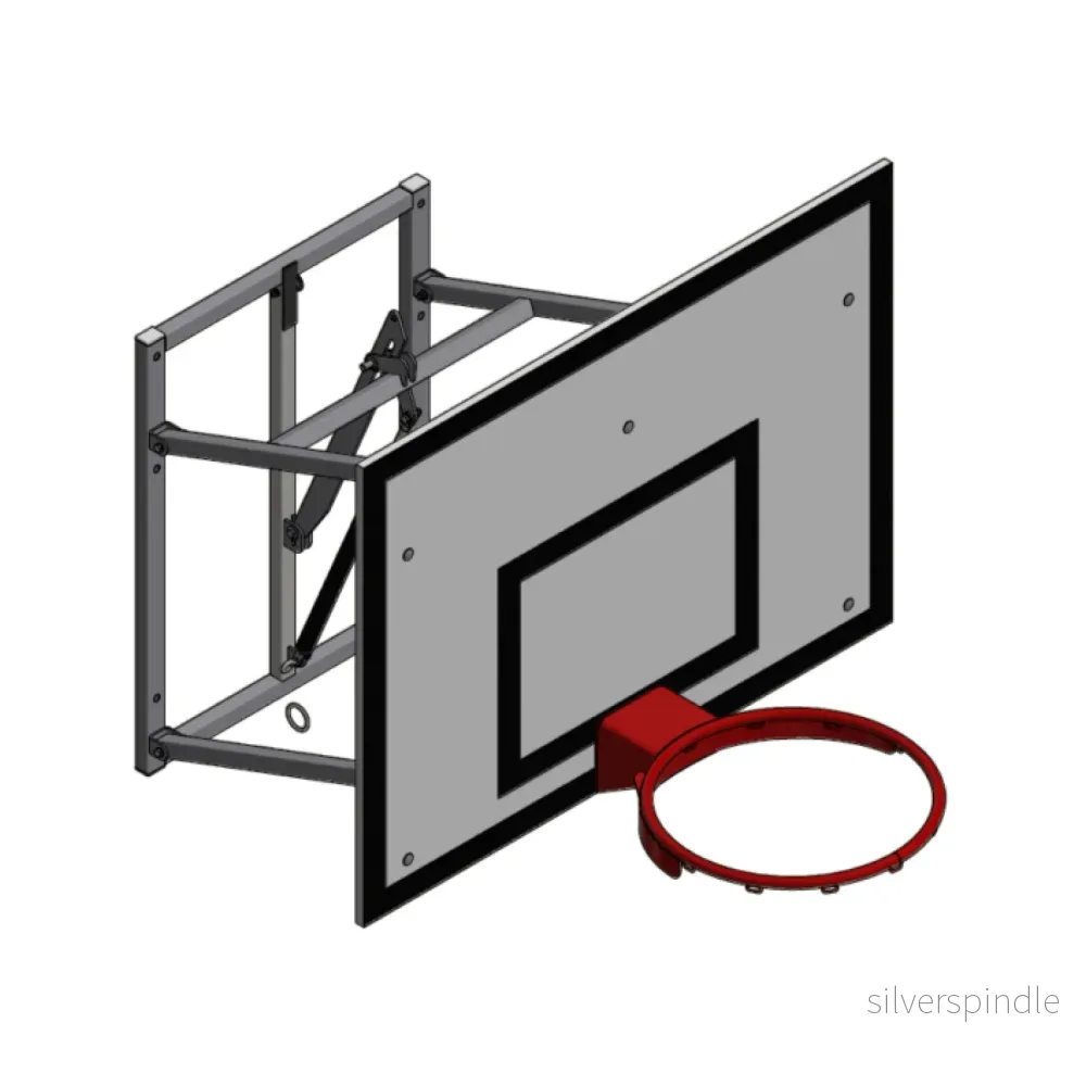 Väggmonterat Basketmål 0,8m. Väggmonterat Basketmål 0,8m.