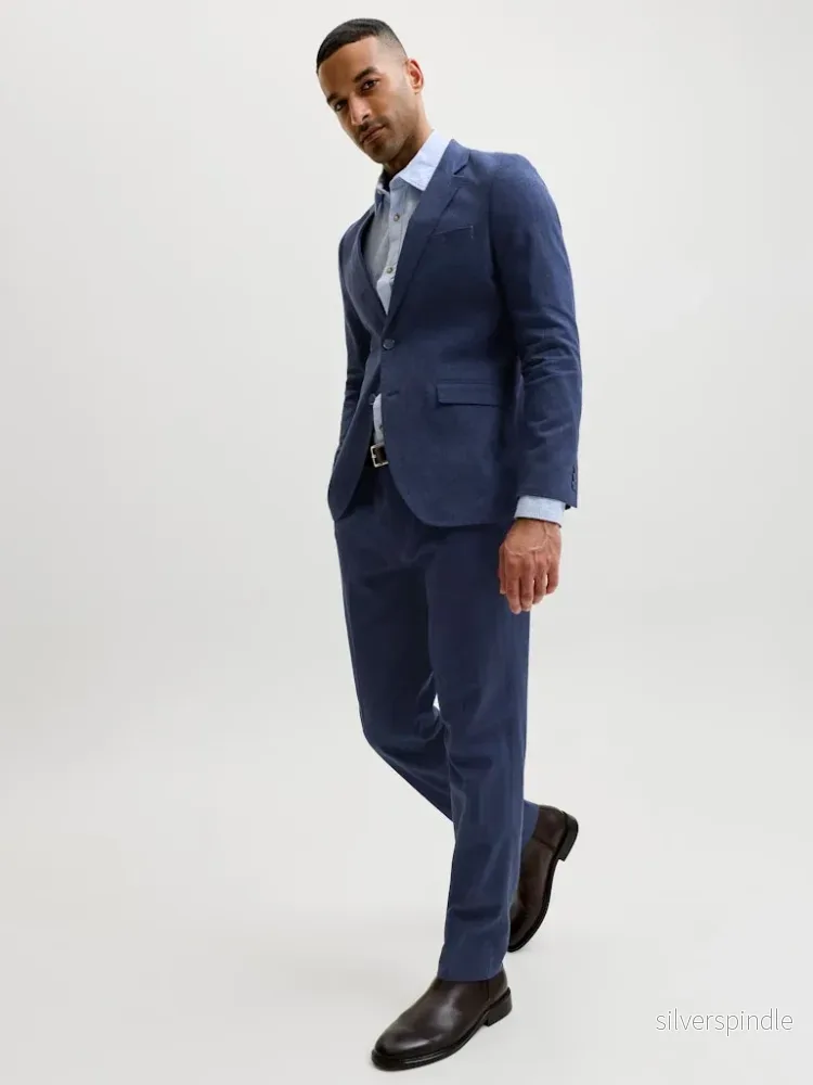 RIVIERA LINEN TROUSERS SLIM FIT