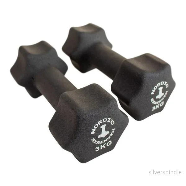 Hantel 3 kg black edition aerobic - Nordic Strength - Bild 2