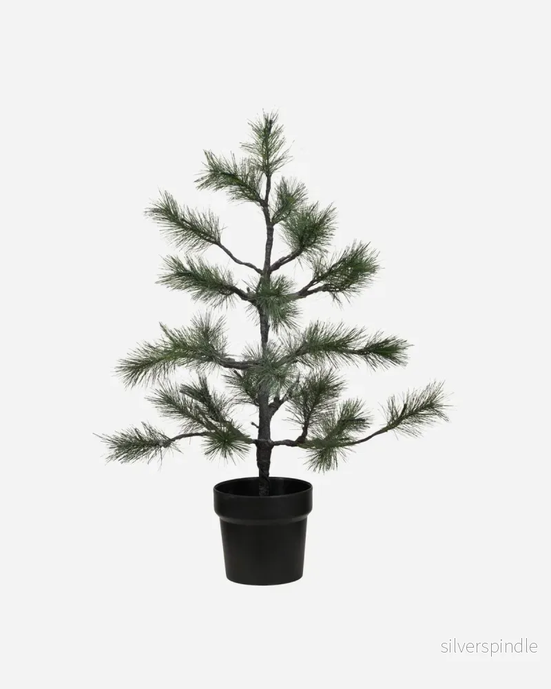 Julgran med LED-ljus 75cm