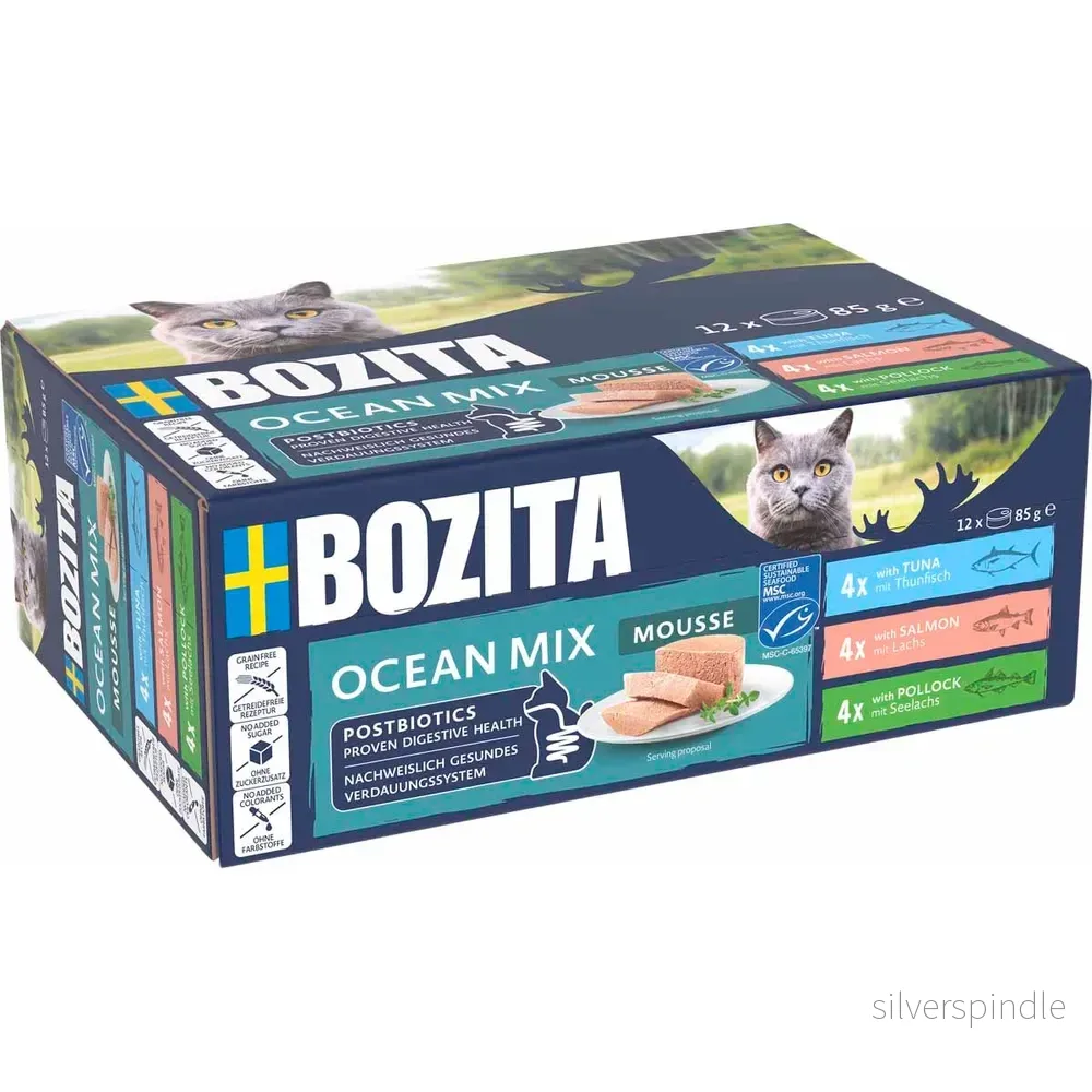 Bozita Mousse Mixed sea 12x85g