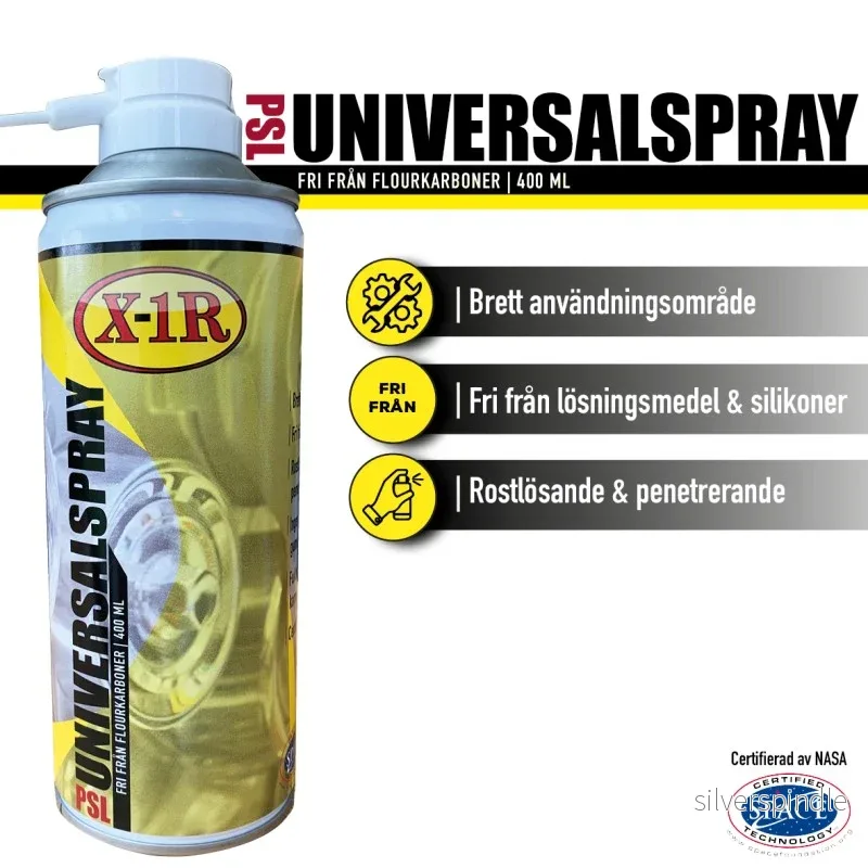 Universalspray X-1R PSL röstlösande smörjspray 400 ml - Bild 2