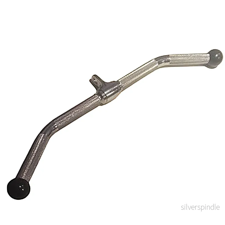 Kort lat pulldown-stång /kort grepp med gummiändar Kort lat pulldown-stång /kort grepp med gummiändar