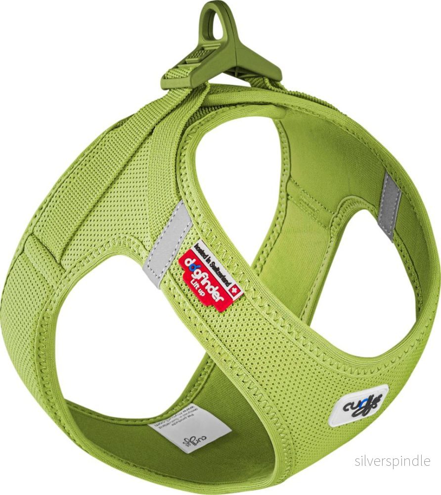 Curli Vest sele Clasp Air-Mesh L Lime