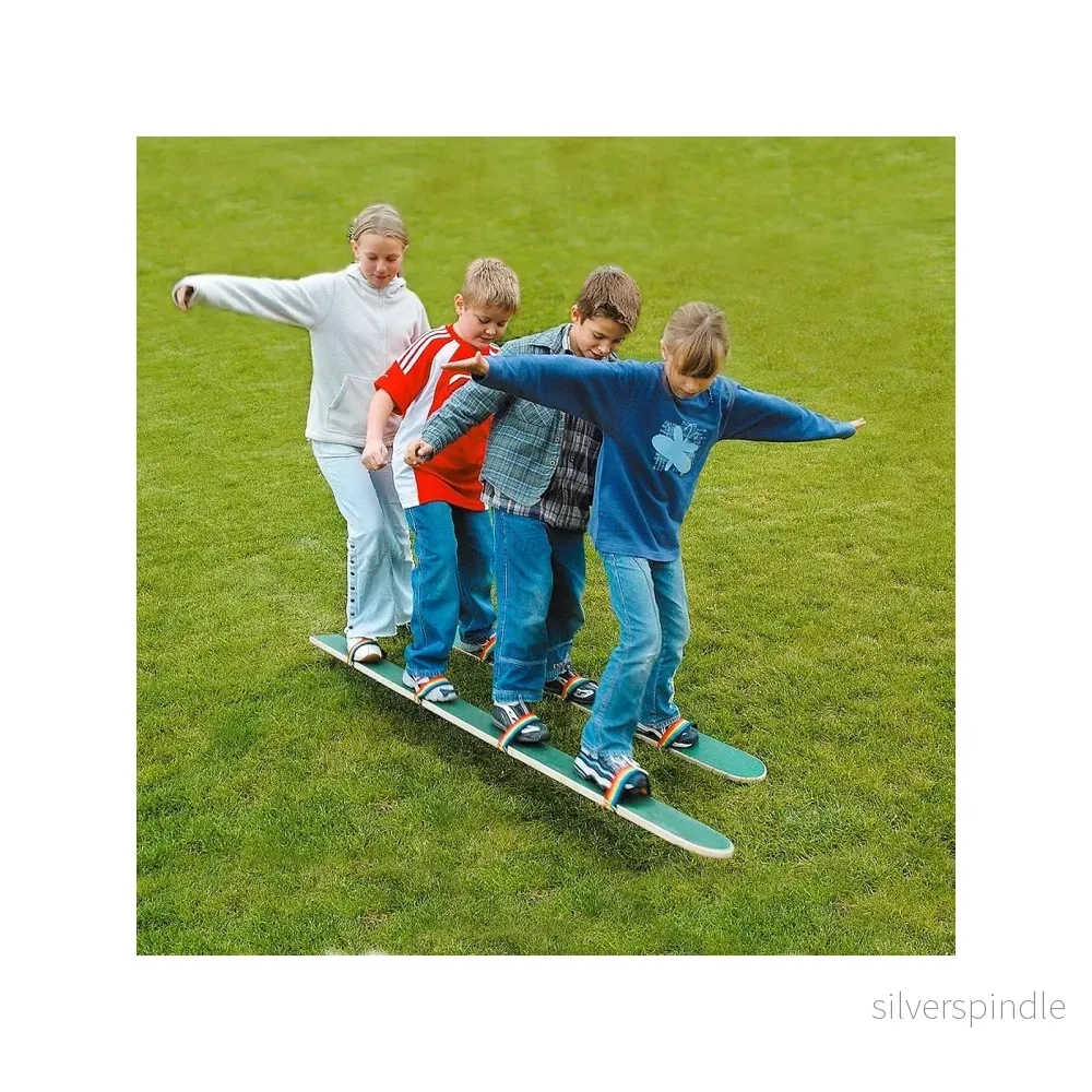 Pedalo sommarskidan "hand-foot loop": Teambuildingskidor - Bild 2