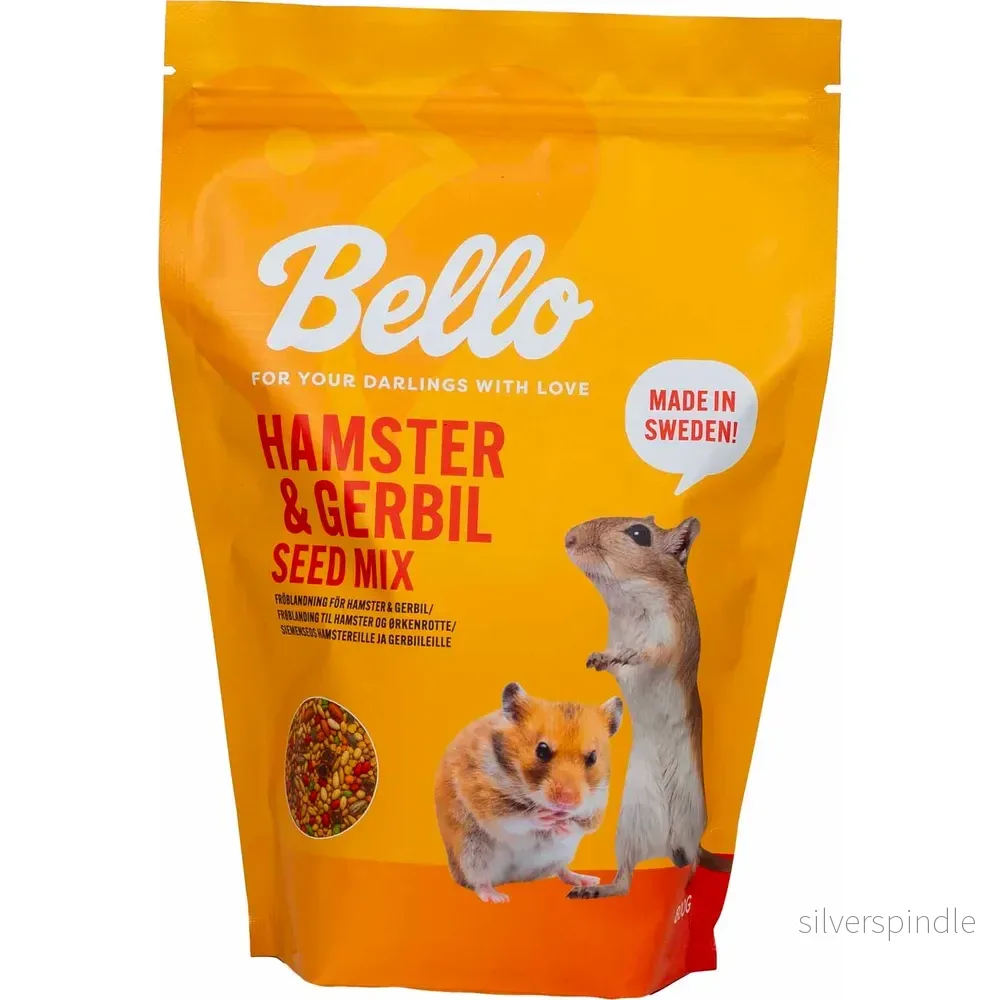 Bello Hamster And Gerbil Seed Mix 800g Bello Hamster And Gerbil Seed Mix 800g
