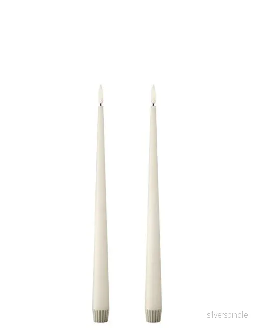 06 ivory 30cm - LED kronljus 2-pack