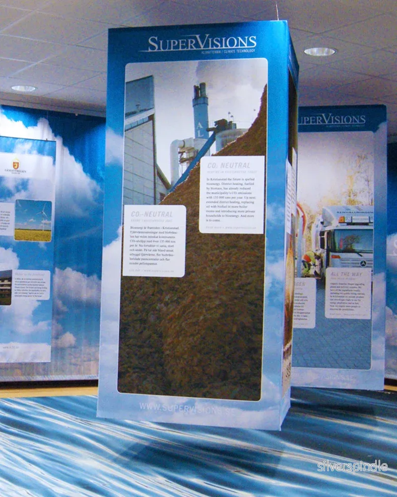 Flex-display, Totem Hanging - Bild 3